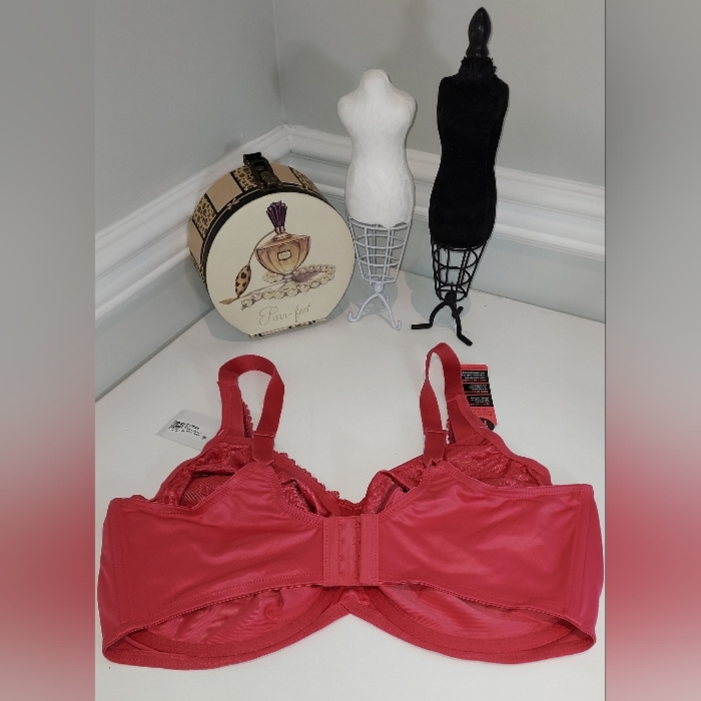 Lilyette Pink Underwire Bra Size 42DDD - Picture 2 of 6